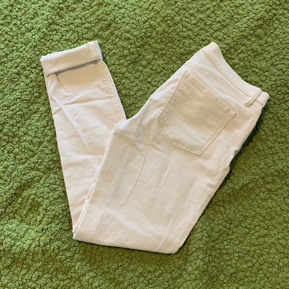 ❌SOLD❌ LOFT Winter White Corduroys - Picture 1 of 5